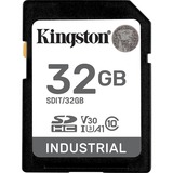 Kingston Industrial 32 GB SDHC geheugenkaart Zwart, UHS-I U3, Class 10, V30, A1
