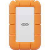 LaCie Rugged Mini 1 TB externe SSD Oranje/zilver, USB-C 3.2 Gen 2x2 (20 Gbit/s)