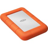 LaCie Rugged Mini, 1 TB externe harde schijf Zilver/oranje, USB 3.0