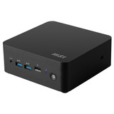 MSI Cubi NUC AI 1UMG-019BEU barebone Zwart | Core Ultra 5 125H | Arc Graphics