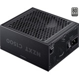NZXT C1500 Platinum modulaire 1500 watt voeding  Zwart, 2x 12V-2x6, 6x PCIe