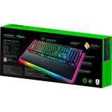 Razer BlackWidow V4 Pro, gaming toetsenbord Zwart, US lay-out, Razer Yellow, RGB leds, Doubleshot ABS