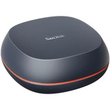 SanDisk Desk Drive - 8TB externe SSD Zwart/oranje