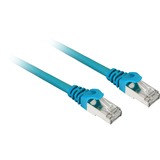 Sharkoon Cat.7a netwerkkabel Blauw, 1 meter, SFTP, RJ-45