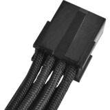 SilverStone Verlengkabel SST-PP07-PCIB Zwart, 25 centimeter, PP07-PCIB