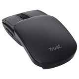 Trust Zylo Inschuifbare, draagbare zakmuis Zwart, 1000 - 2400 DPI