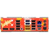 ASRock B650 LIVEMIXER socket AM5 moederbord Oranje/geel, RAID, 2.5Gb-LAN, Sound, ATX