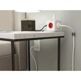 Allocacoc PowerCube | Extended USB | stekkerdoos stekkerdoos Wit/groen