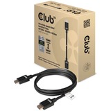 Club 3D Ultra High Speed HDMI 2.1 kabel Zwart, 1,5 meter, 4K 120Hz, 8K 60Hz