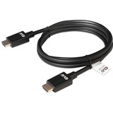 Club 3D Ultra High Speed HDMI 2.1 kabel Zwart, 1,5 meter, 4K 120Hz, 8K 60Hz
