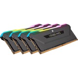 Corsair 64 GB DDR4-3200 (4x 16 GB) Quad-Kit werkgeheugen CMH64GX4M4E3200C16, Vengeance RGB PRO SL, XMP