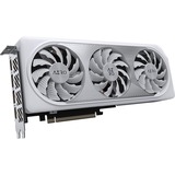 GIGABYTE GeForce RTX 4060 Ti AERO OC 16G grafische kaart Wit/zilver, 2x HDMI, 2x DisplayPort, DLSS 3