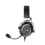 Hator Hypergang 3 USB over-ear gaming headset Zwart, RGB, 7.1 Virtual Surround, USB / Bluetooth