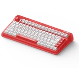Iqunix OG80 Joy Vendor Wireless Mechanical Keyboard Rood, US lay-out (QWERTY), Cherry MX Silent Red, 80% (TKL)	, RGB leds, Hot-swappable, PBT, 2.4GHz | Bluetooth 5.1 | USB-C