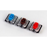 Keychron Gateron Low Profile MX Switch Set - Brown keyboard switches Bruin/transparant, 110 stuks