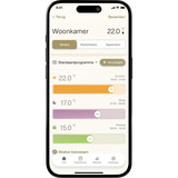 Mill Steel WiFi paneelverwarming PA700WIFI4 Black, 700 Watt convector Zwart, wifi 2,4 GHz (wifi 6), Bluetooth 5.2, Zigbee 3.0 + App