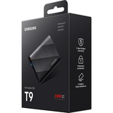 Samsung Portable T9 4 TB externe SSD Zwart, MU-PG4T0B/EU, USB-C 3.2 (20 Gbit/s)