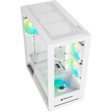 Sharkoon Rebel C60 RGB midi tower behuizing Wit | 2x USB-A | 1x USB-C | RGB | Tempered Glass