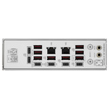 ASUS ROG CROSSHAIR X870E GLACIAL socket AM5 moederbord Wit, RAID, 2x 10Gb-LAN, Wi-Fi 7, BT, Sound, E-ATX
