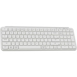 Keychron B2 Pro-K8 toetsenbord Wit (mat), US lay-out (QWERTY), Scissor switches, 96%, ABS keycaps, 2.4 GHz | Bluetooth | USB