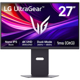 LG UltraGear 27G850A-B 27" 4K UHD gaming monitor Zwart, 2x HDMI, DisplayPort, USB-B, 240 Hz / 480 Hz