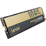 Lexar NM1090 PRO 1 TB SSD Zwart/goud, M.2 2280, PCIe Gen 5x4