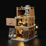 Lumibricks Town Life - Book-Cafe Constructiespeelgoed F9031