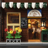Lumibricks Town Life - Book-Cafe Constructiespeelgoed F9031
