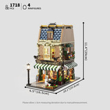 Lumibricks Town Life - Book-Cafe Constructiespeelgoed F9031