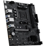 MSI PRO B550M-B socket AM4 moederbord Zwart, RAID, Gb-LAN, Sound, µATX