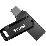 SanDisk Ultra Dual Drive Go 512 GB usb-stick Zwart, USB-A 3.2 (5 Gbit/s), USB-C 3.2 (5 Gbit/s)