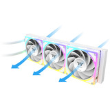 Thermaltake MAGCurve 360 Ultra ARGB Sync AIO Liquid Cooler - Snow Edition waterkoeling Wit
