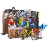 bruder bworld Fietsenwinkel Speelfiguur 63120