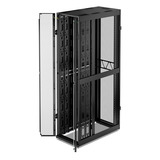 APC NetShelter SX AR3308B2, Gen 2, 52U server rack Zwart/groen, 2436H x 600W x 1200D mm, met zijpanelen