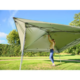 Coleman FastPitch OnePush Shelter L paviljoen Turquoise/grijs, 4 x 4 m