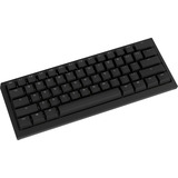 Ducky One X Mini Wireless RGB mechanisch toetsenbord Zwart, US lay-out (QWERTY), Ducky Inductive, 60%, Hot-swappable, PBT, 2.4 GHz | Bluetooth | USB-C