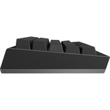Ducky One X Mini Wireless, toetsenbord Zwart, US lay-out, Ducky Inductive, 60%, Hot-swappable, PBT, 2.4 GHz | Bluetooth | USB-C