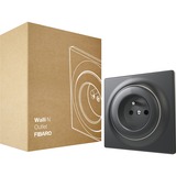 Fibaro Walli N Outlet type E stekkerdoos Antraciet, 1x stekker, België | Frankrijk