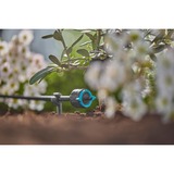 GARDENA Verstelbare Einddruppelaar, drukcompenserend. druppelaar Zwart/turquoise, 5 Stuks