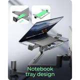 ICY BOX IB-MS622-T monitorarm Zwart