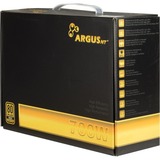 Inter-Tech Argus GPS-700 700 watt voeding  Zwart, 4x PCIe, 4x PCIe