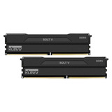 KLEVV 32 GB DDR5-6000 (2x 16 GB) Kit werkgeheugen Zwart, KD5AGU880-60A300H, BOLT V, XMP 3.0, EXPO
