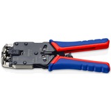 KNIPEX Krimptang voor Western-stekkers 975112 Blauw/rood