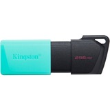 Kingston DataTraveler Exodia M 256 GB usb-stick Turquoise/zwart, USB-A 3.2 Gen 1