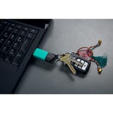 Kingston DataTraveler Exodia M 256 GB usb-stick Turquoise/zwart, USB-A 3.2 Gen 1