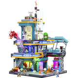 Lumibricks Cyberpunk Neoncity - Apartment Constructiespeelgoed F9042