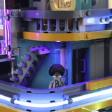 Lumibricks Cyberpunk Neoncity - Apartment Constructiespeelgoed F9042