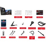 MSI MPG X870E CARBON WIFI socket AM5 moederbord RAID, 5Gb-LAN, 2,5Gb-LAN, Wi-Fi 7, BT, Sound, ATX