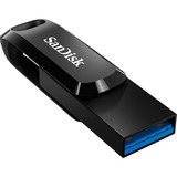 SanDisk Ultra Dual Drive Go 32 GB usb-stick Zwart, USB-A 3.2 (5 Gbit/s), USB-C 3.2 (5 Gbit/s)