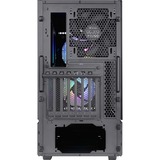 Thermaltake Ceres 300 TG ARGB midi tower behuizing Zwart | 2x USB-A | 1x USB-C | RGB | Tempered Glass